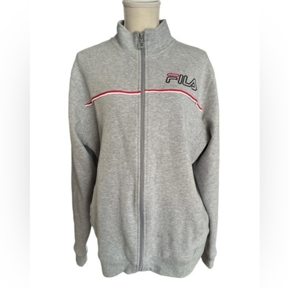 Fila mens zip‎ up jacket size Large​ 👟​